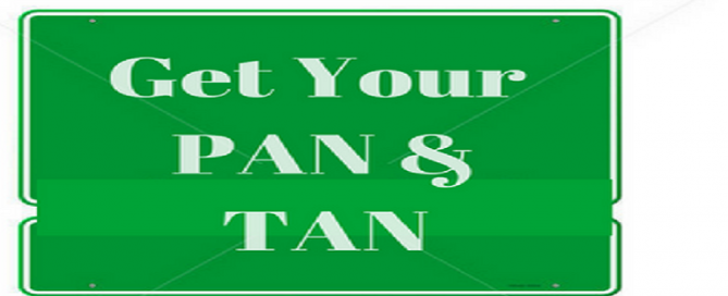 PAN, TAN registration
