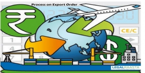Steps involved in Processing on Export Order