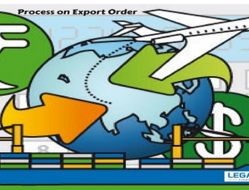 Steps involved in Processing on Export Order