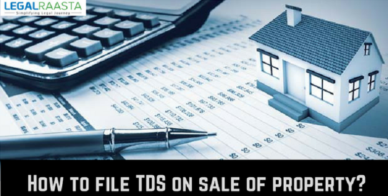 file TDS on sale of property