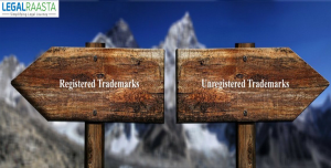 What is the difference between registered and unregistered trademarks?