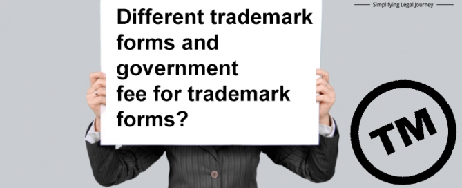 Trademark forms
