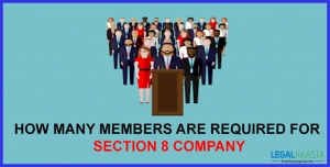 How many members are required for Section 8 Company Registration?