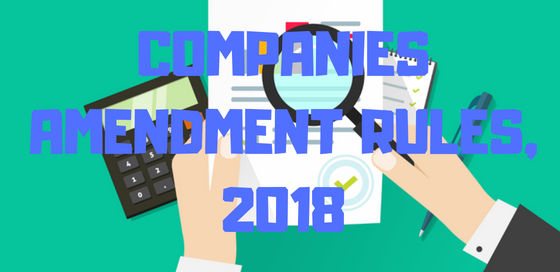 amendment rules