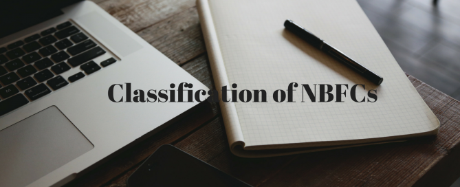 Classification of NBFCs