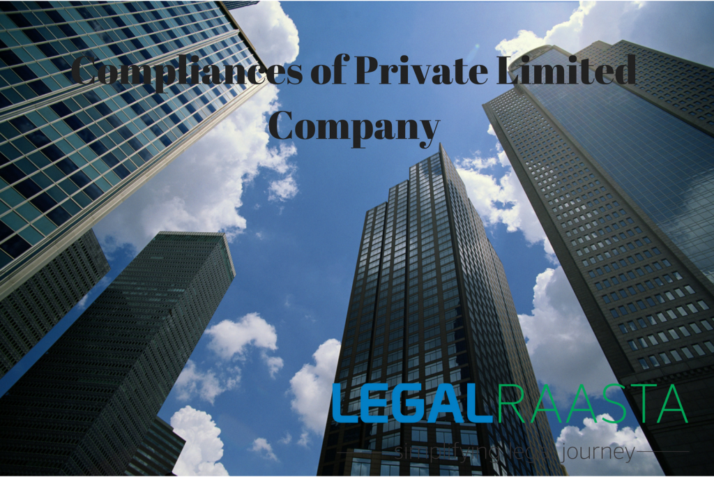 Compliances of Private Limited Company Legal Raasta