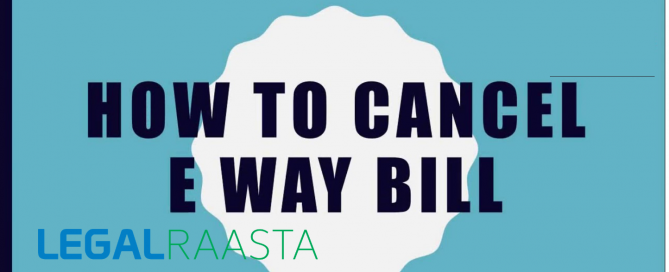 updating Eway bill and cancellation