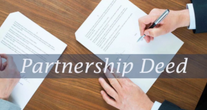 Partnership deed