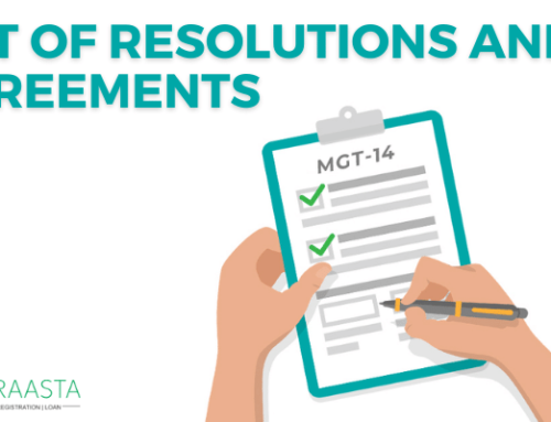 MGT-14: List of Resolutions and Agreements to be Filled