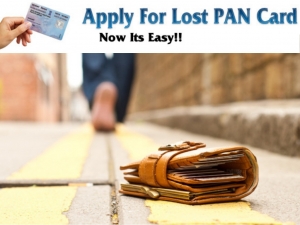 Procedure to apply for lost pan card - Online and Offline