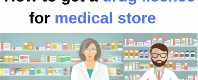 drug licence for medical store
