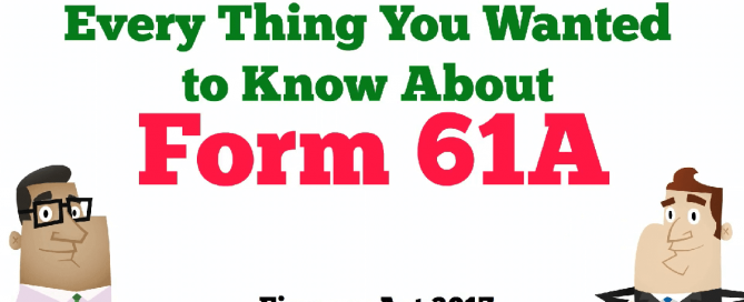 form 61a