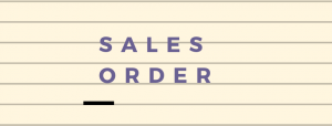 Sales Order & its Application
