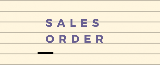 sales order