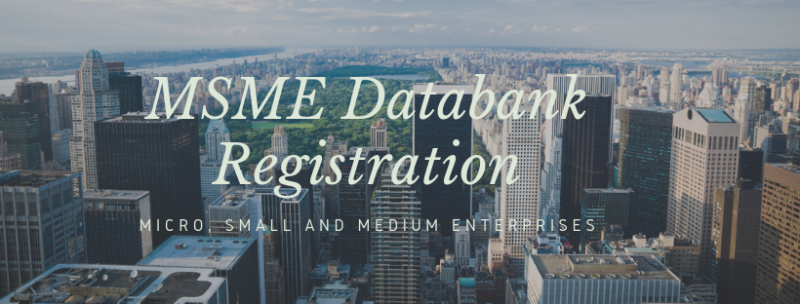 MSME Databank Registration
