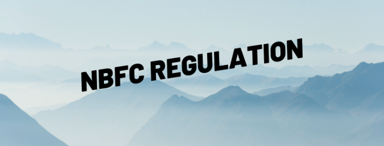 NBFC Regulation