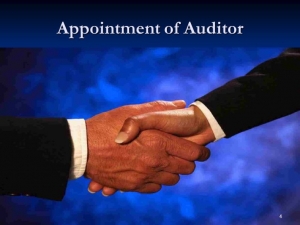 Appointment of Auditor
