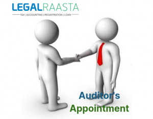 Appointment of Auditor - As per the Companies Act