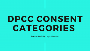 DPCC consent categories