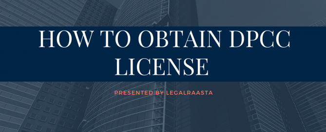 How to Obtain DPCC license