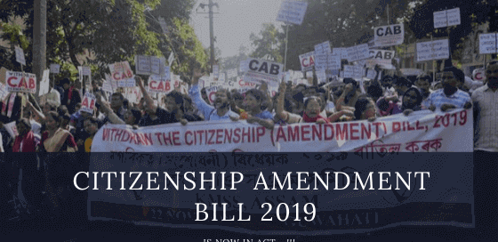 Citizenship Amendment Bill 2019