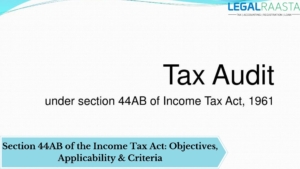 Section 44AB of the Income Tax Act: Objectives, Applicability & Criteria