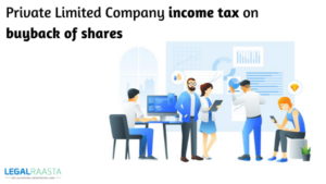 Private Limited Company income tax on buyback of shares