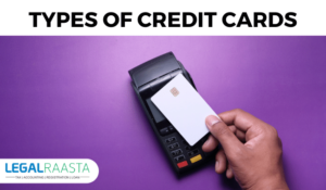 Types of credit cards in India