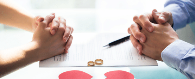 divorce papers