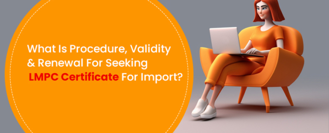 LMPC Certificate For Import
