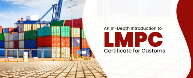 LMPC Certificate for Customs