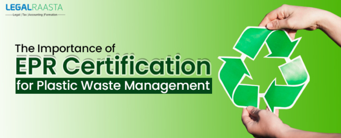 EPR Certification for Plastic Waste Management