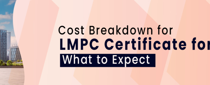 LMPC Certificate for Import