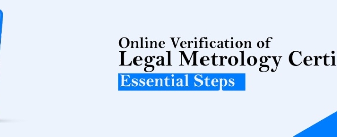 Online Verification of Legal Metrology Certificates