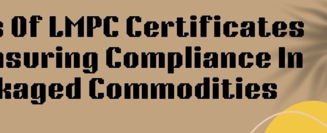 Types of LMPC Certificates