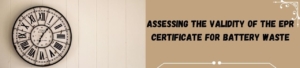 Assessing the Validity of the EPR Certificate for Battery Waste