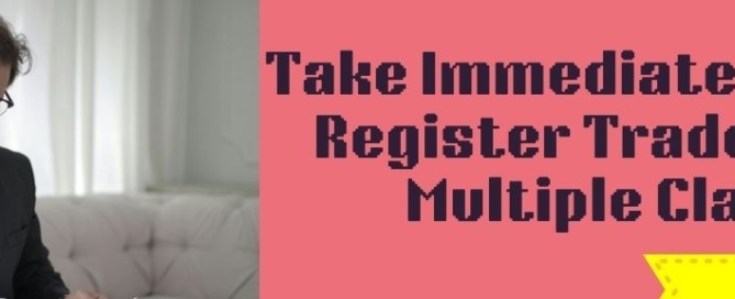 register trademark in multiple classes