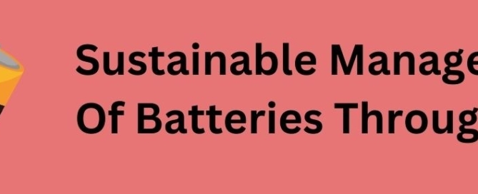 Sustainable Management Of Batteries Through EPR