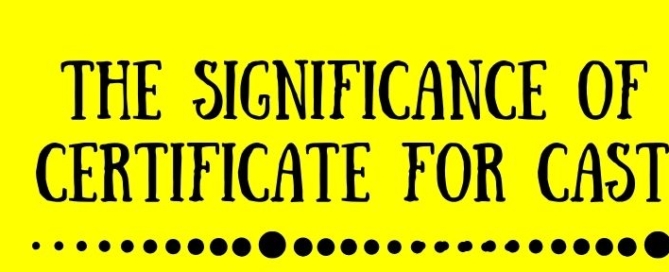 The Significance Of An EPR Certificate For Cast Shields