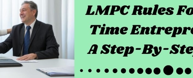 LMPC Rules For First-Time Entrepreneurs A Step-By-Step Guide