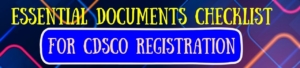 Essential Documents Checklist For CDSCO Registration