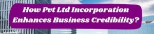 How Pvt Ltd Incorporation Enhances Business Credibility?