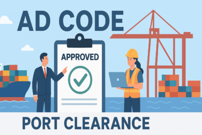 AD Code Approved Port Clearance