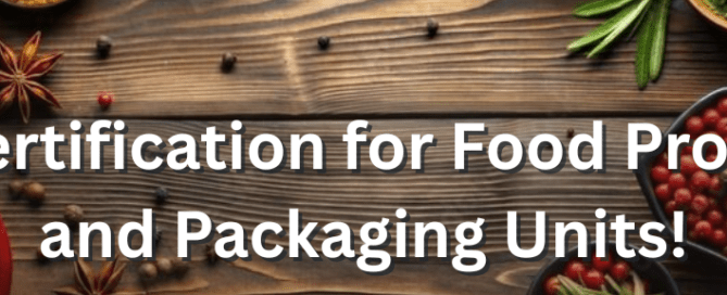 GMP Certification of Food
