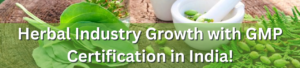 Herbal Industry Growth with GMP Certification in India!