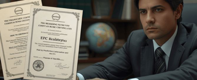 Importance of EPC Registration for RCMC Certificate