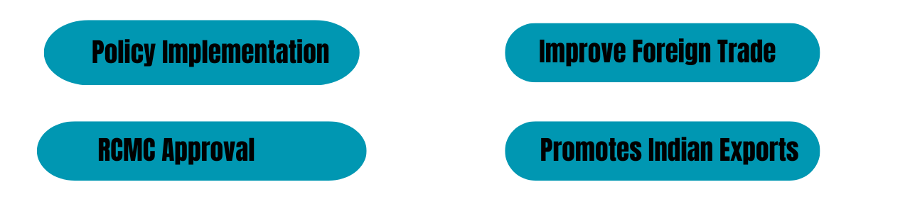 key Functions of DGFT