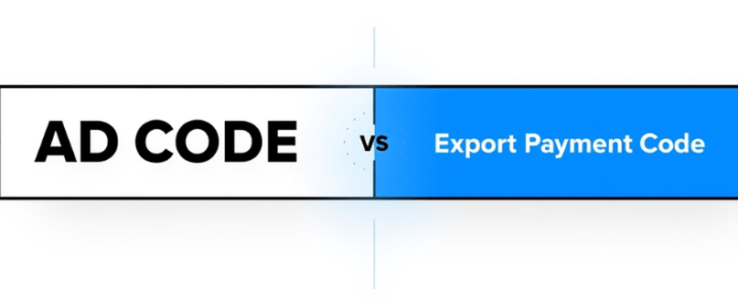Difference Between AD Code and Export Payment Code