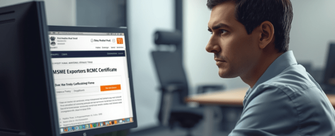 MSME Exporters File RCMC Certificate Online