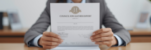 RCMC Certificate Filing with the Council for Leather Export